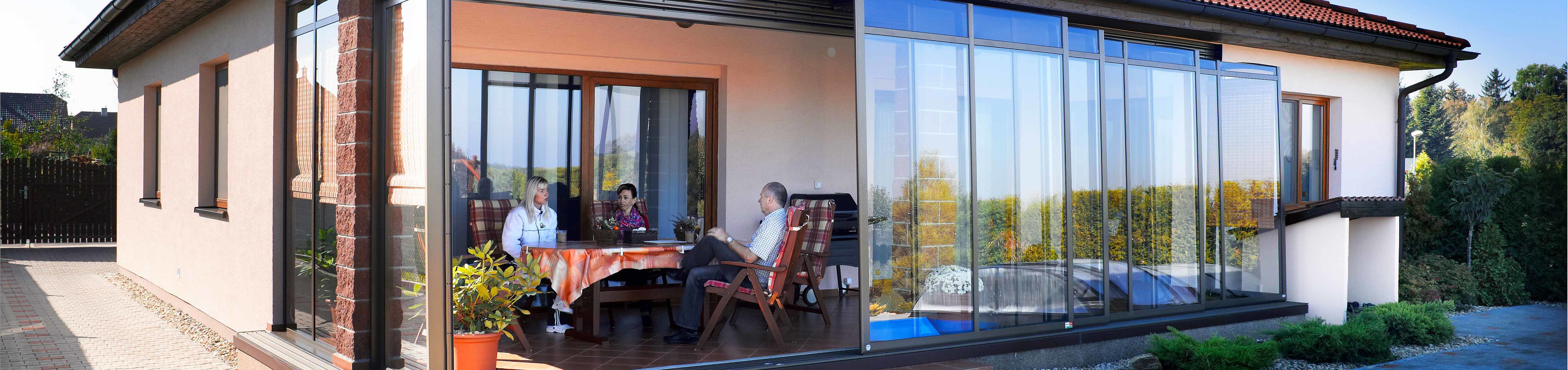Corso SOLID Patio Enclosure
