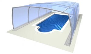 Barcelona High Level Pool Enclosure