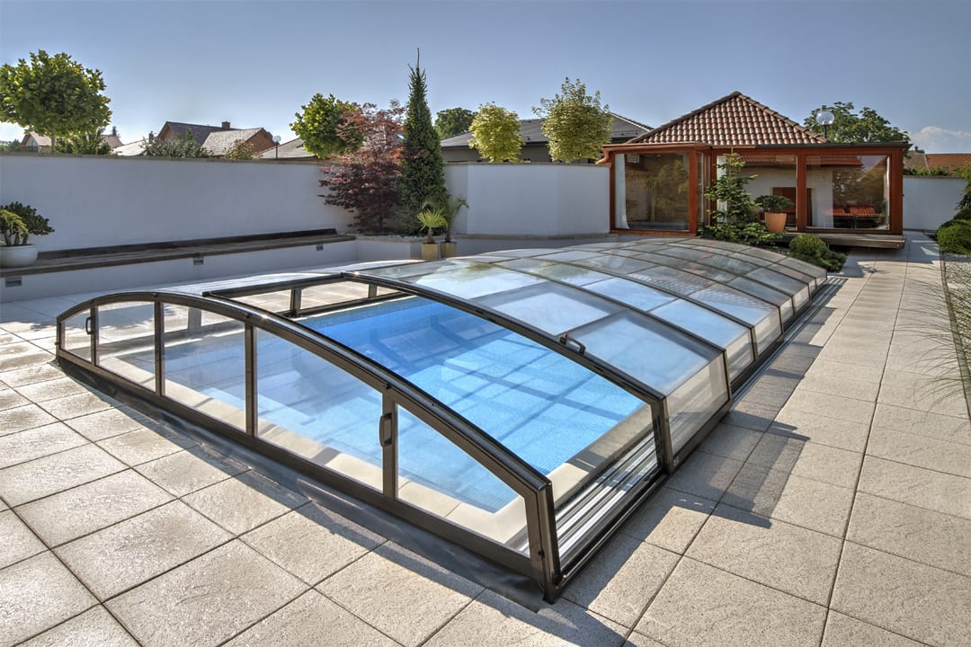 casablanca infinity low level swimming pool enclosure
