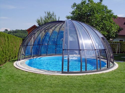 high level pool enclosures majorca