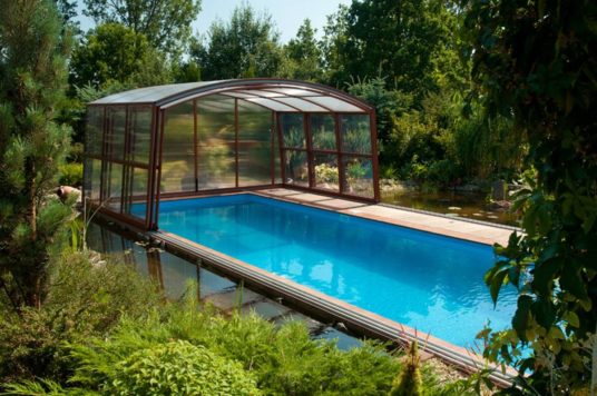 regent high level swimming pool enclosure