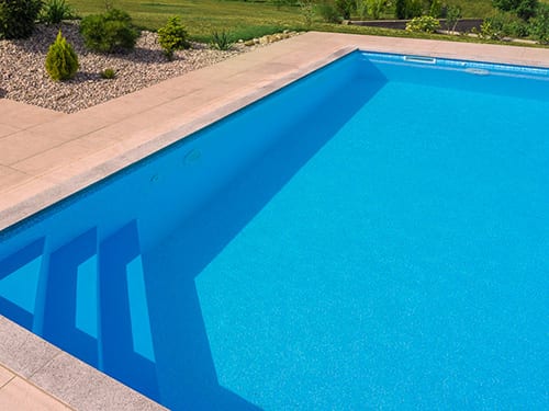 polymer one-piece pools