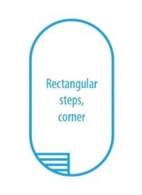 rectangular-corner stairs