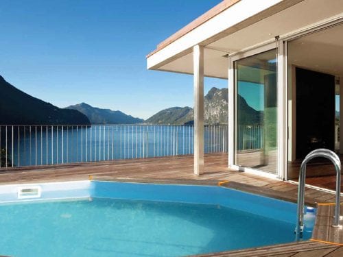 Blue Hawaii Wooden Pool Blue Hawaii Wooden Pool