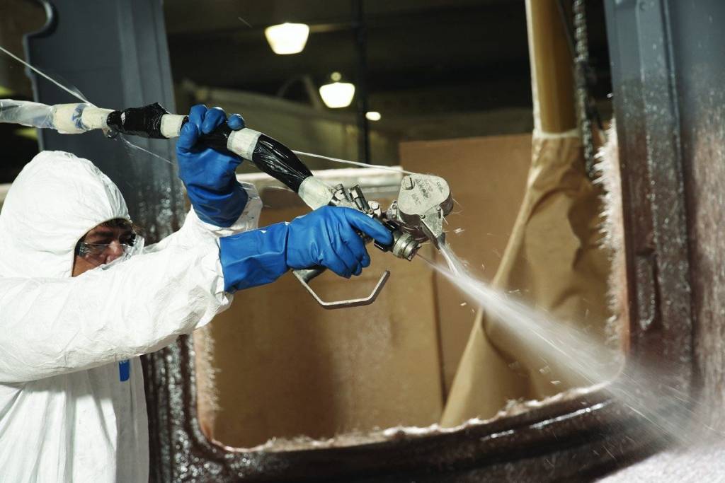 fibreglass spray gun
