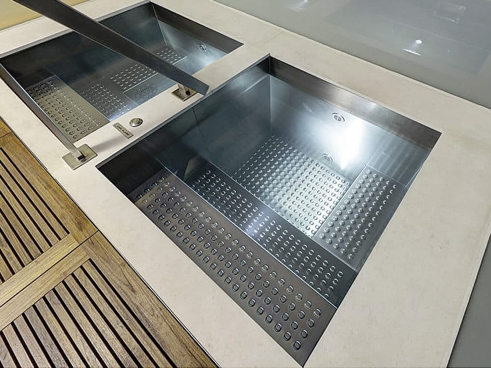 stainless steel plunge pools