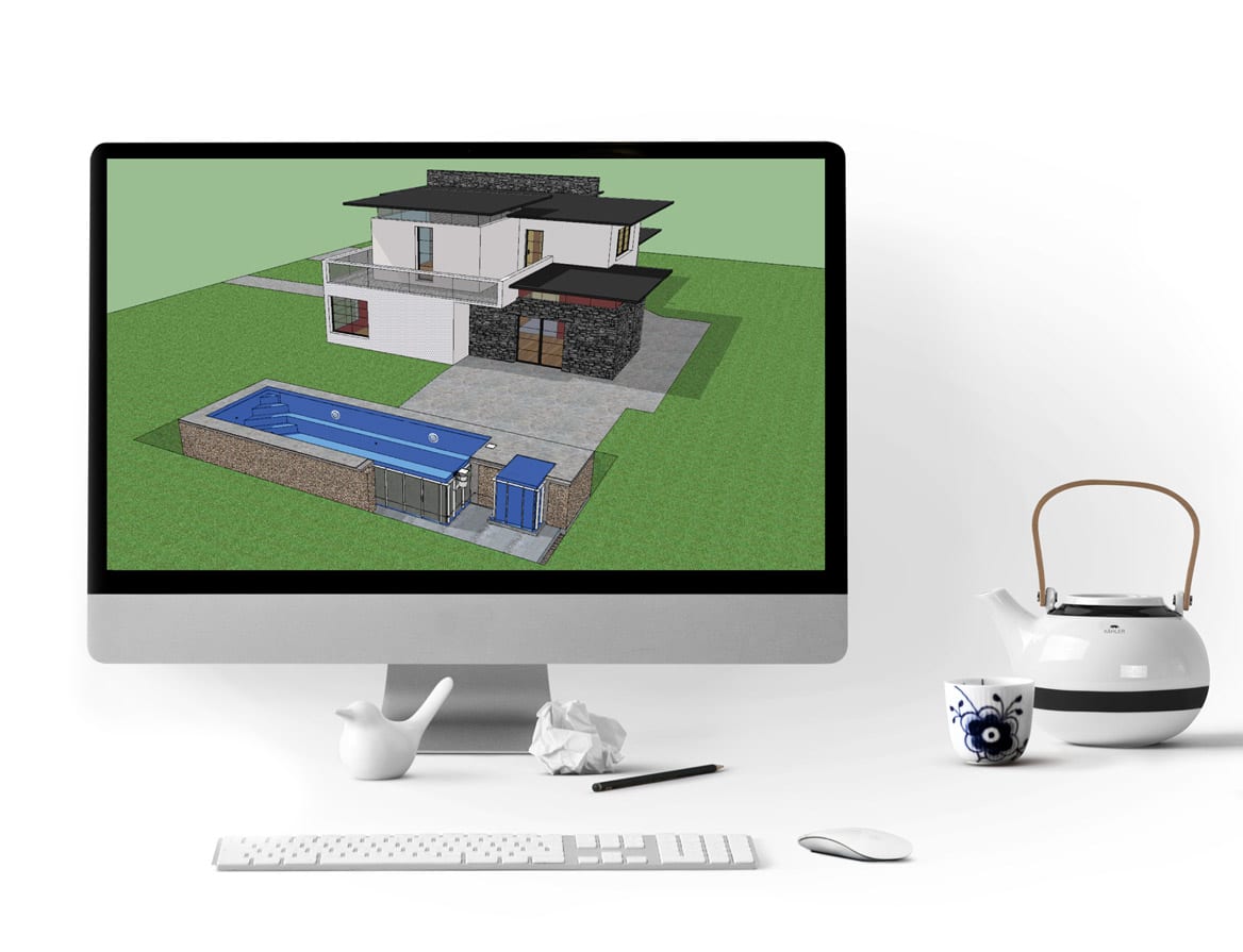 3d models get a free 3d model of your pool. 3d model comes with purchase of your pool so you can use it with your architects for better visualization.