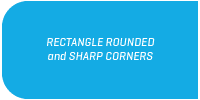 Rectangle Rounded and Sharp Corners