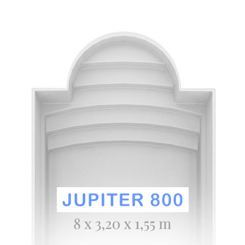 Jupiter 8 x 3.2 x 1.55m