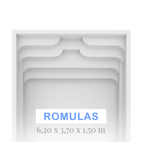 romulus 6.2 x 3.70 x 1.5 pool