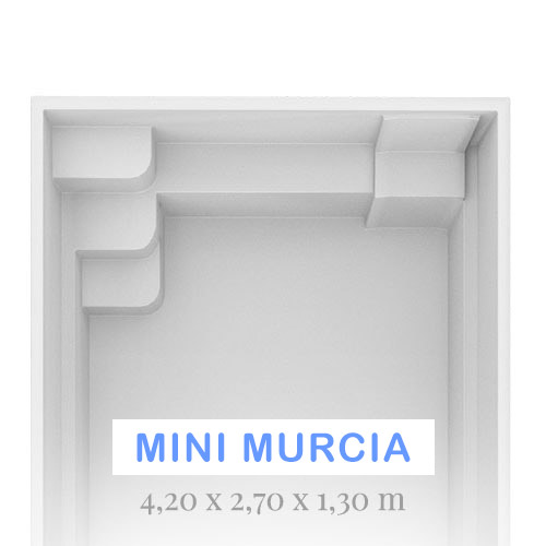 ‌Mini Murcia (Small Pool) 4.2 x 2.7 x 1.3m