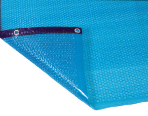 isothermic covers and blankets summer covers : bubble model 400 micron – blue