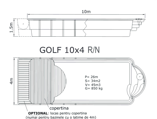 golf 10x4 r/n