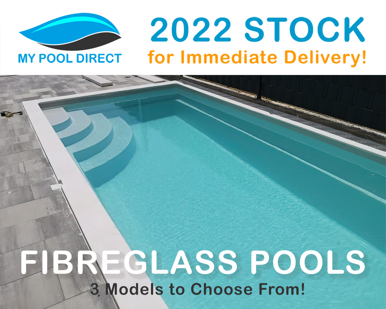 Fibreglass Pool Kits In-Stock for Immediate Purchase